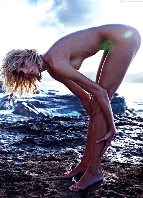 anja rubik nude to stay cool at beach in vogue paris photo 12 nude