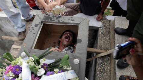 at boozy festival in cuba villagers bury a man alive each year in 30