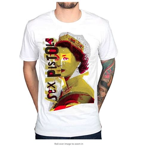 Official Sex Pistols T Shirt God Save The Queen Punk Rock Music Rock