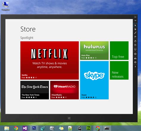 modern ui run windows store apps   window   desktop
