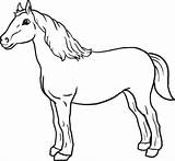 Cheval Coloriage Maternelle Chevaux Coloriages Animaux Catégorie Greatestcoloringbook sketch template
