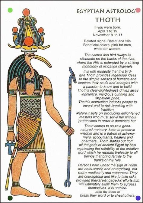 Egyptian Astrology Thoth Astrologyonline In 2020 Ancient Egypt
