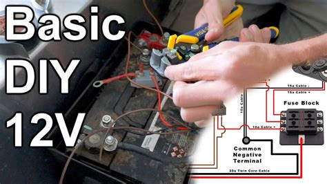 basic diy  wiring fuses wire sizing youtube