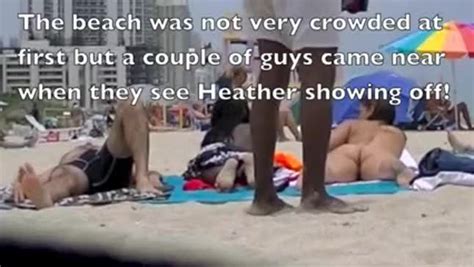 my wife heather nude beach voyeur cock tease exibicionista porn tube
