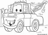 Mater Coloring sketch template