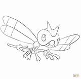 Coloring Yanma Pages Pokemon Drawing Categories sketch template