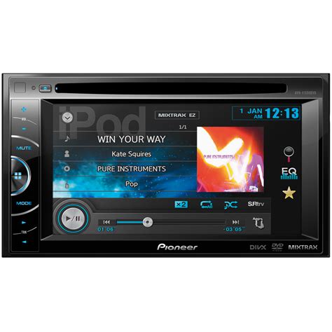 pioneer avh xdvd  touchscreen dvd car stereo mixtrax receiver
