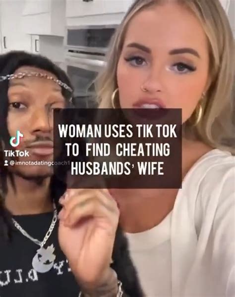 Woman Uses Tik Tok To Find Cheating Husbands Wife By Derrick Branch