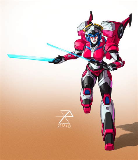 Transformers Arcee Windblade Fusion By Synth Brave On