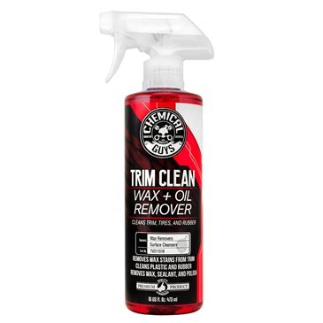 chemicalguys trim clean wax oil remover oz auto maxima car care