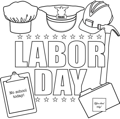 printable labor day coloring page coloringpagebookcom