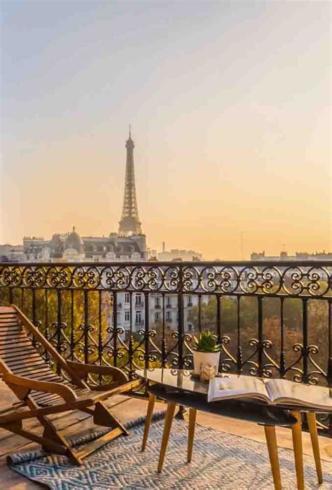 paris hotels  balcony views   eiffel tower itsallbee travel blog