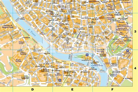 mappa  roma  vettoriale  tiff da stampare edimap