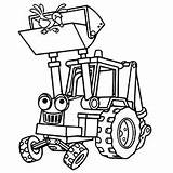 Bob Builder Coloring Pages Drawing Scoop Top Machine Printable Tractor Toddler Will Clipartmag sketch template