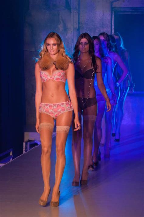 lingerie models bring a bit of paris to toronto