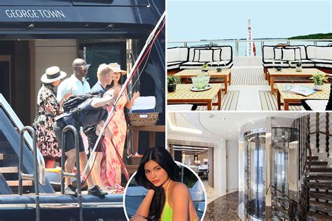 inside kylie jenner s £1m a week luxury yacht she s rented for her 22nd