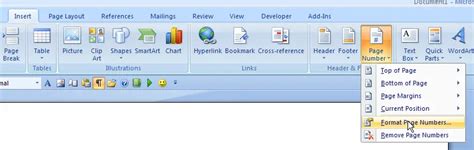 include  chapter number   page number   header
