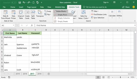 remove delete blank rows  excel step  step hot sex picture