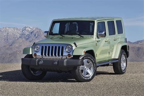jeep wrangler unlimited ev picture  car review  top speed