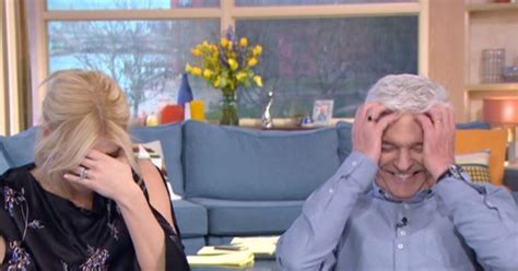 That S A Strange Tip Holly Willoughby Leaves Phil In