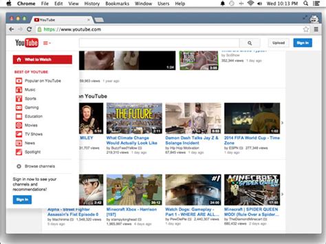 navigate youtubes home page  youre  logged  dummies