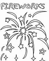 Bonfire Coloring Pages Fireworks Colouring Night Printable Getcolorings Print Color sketch template