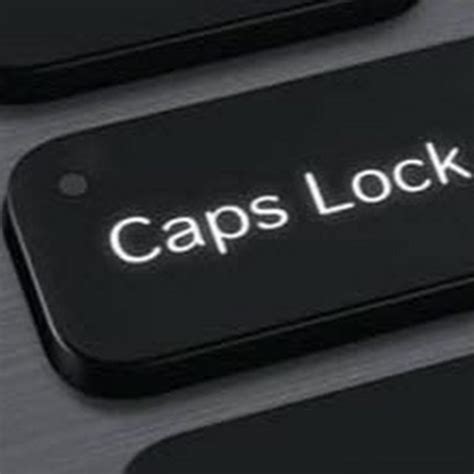 caps lock youtube