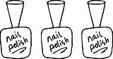 Nail Clipart Polish Clip Coloring Finger Nails Fingernail Salon Pages Painting Cliparts Library Transparent Dvt Birthday Bottles Clipground Pinclipart Sweetclipart sketch template