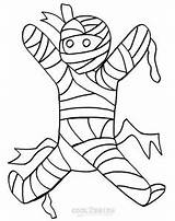 Mummy Coloring Pages Printable Halloween Template Cool2bkids Coffin Kids sketch template