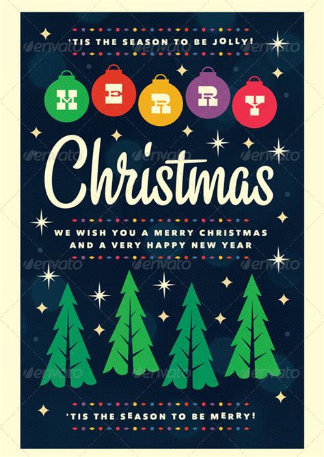 christmas flyers  psd eps ai indesign pages ms