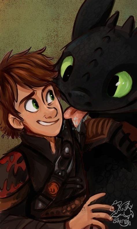Toothless And Hiccup Of How To Train Your Dragon How