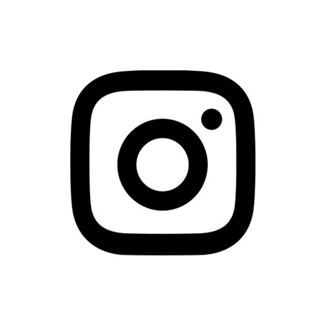 full resolution  instagram logo silhoutte png hd png mart