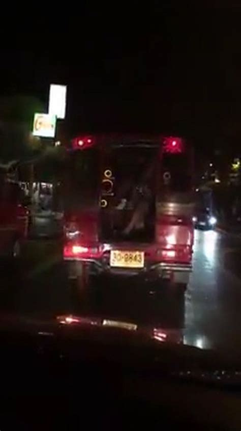 Frisky Tourists Caught On Film Having Sex In The Back Of A Tuk Tuk In