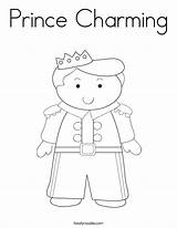 Prince Coloring Charming Built California Usa Twistynoodle sketch template