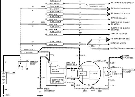 diagram  ford   wiring diagram voltage regulator mydiagramonline