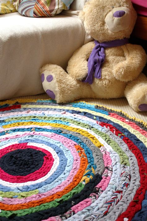 plaited rag rug sewing projects burdastylecom