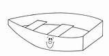 Rowboat Template Coloring Pages sketch template