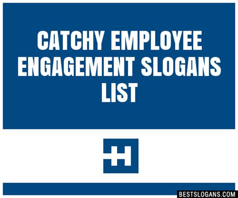 catchy employee engagement slogans list phrases taglines names mar