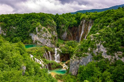 plitvice lakes national park croatia oc  expose nature