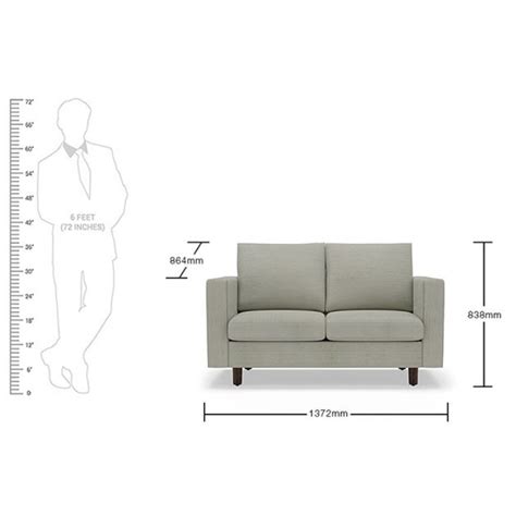 seater sofa dimensions  inches baci living room