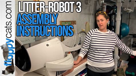 litter robot  assembly   instructions step  step open air youtube