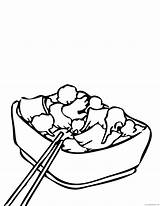 Food Chinese Coloring Pages Clipart Healthy Snack Clip Coloring4free Beef China Broccoli Printable Getcolorings Cliparts Projects Snacks Related Posts Use sketch template