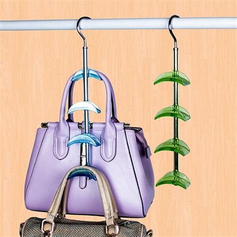 hooks handbag bag holder shelf hanger hanging rack storage