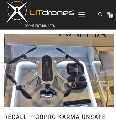 gopro drone recall gopro drone drone karma drone