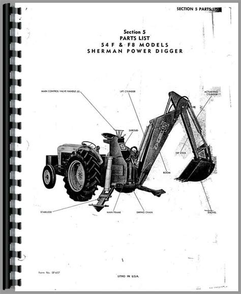 ford  tractor parts diagram wiring