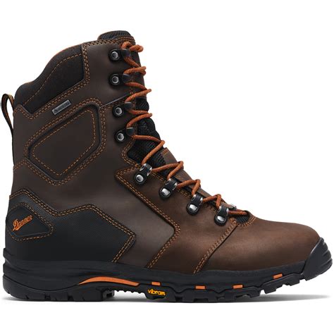 danner mens vicious  brown  insulated nmt work boots brown chaar