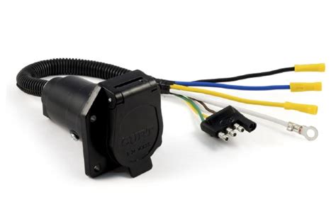 curt   flat     rv blade wiring adapter hitchdirectcom