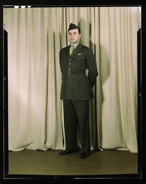 Wwii Usmc Officer Uniforms Vintage Color Photos