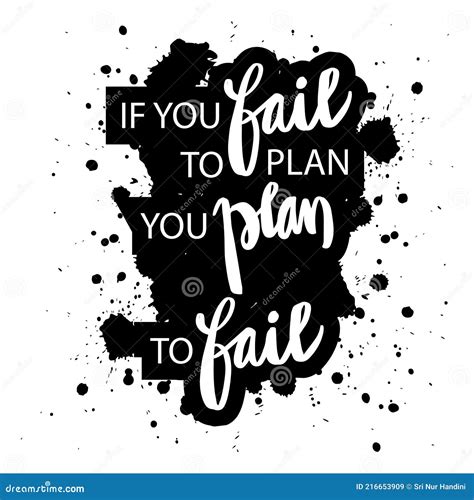 fail  plan  plan  fail stock vector illustration