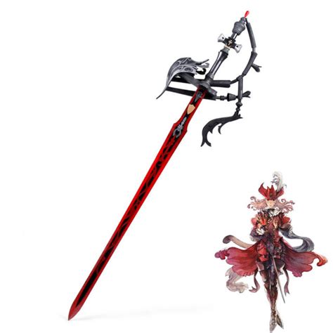 final fantasy xiv ff14 red mage prop cosplay replica sword ebay